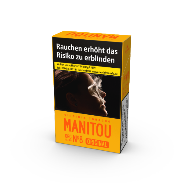 Manitou Organic Blend Gold No8 10 x 20 Zigaretten Manitou Organic Blend Gold No8 10 x 20 Zigaretten